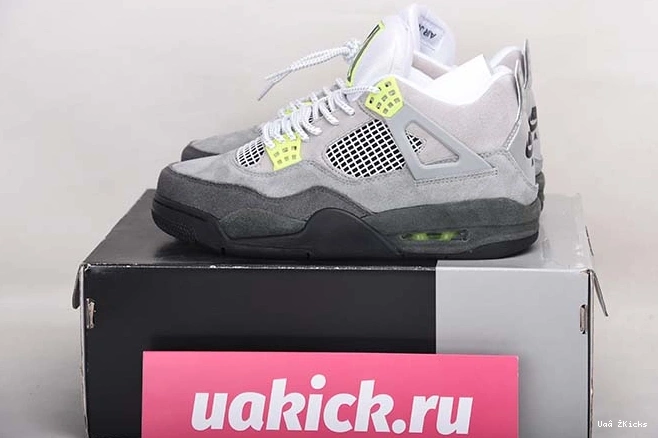 SE GoodFit -CT5342- “NEON” JORDAN 4 1443 AIR 596 0720